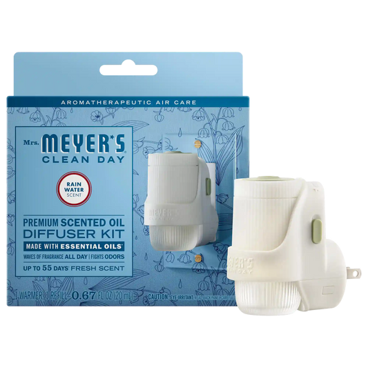 Rain Water Plug In Scented Oil Warmer With Refill