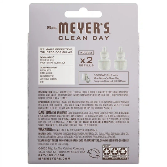 Lavender Plug In Scented Oil Refill, 2-Pack