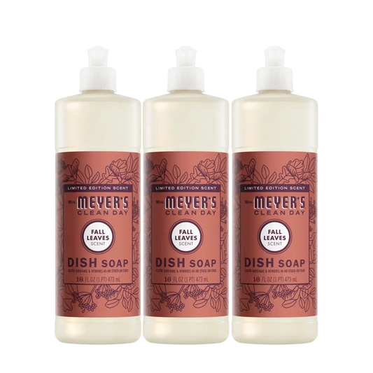 Fall Leaves Dish Soap 3-count Bundle