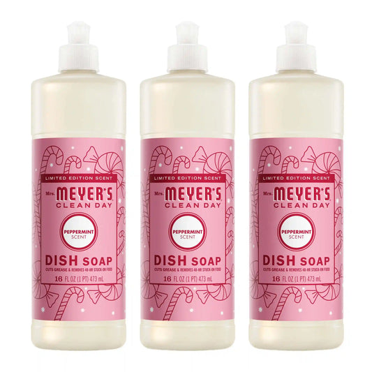 Peppermint Dish Soap 3-count Bundle