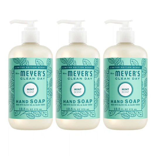 Mint Liquid Hand Soap 3-count Bundle